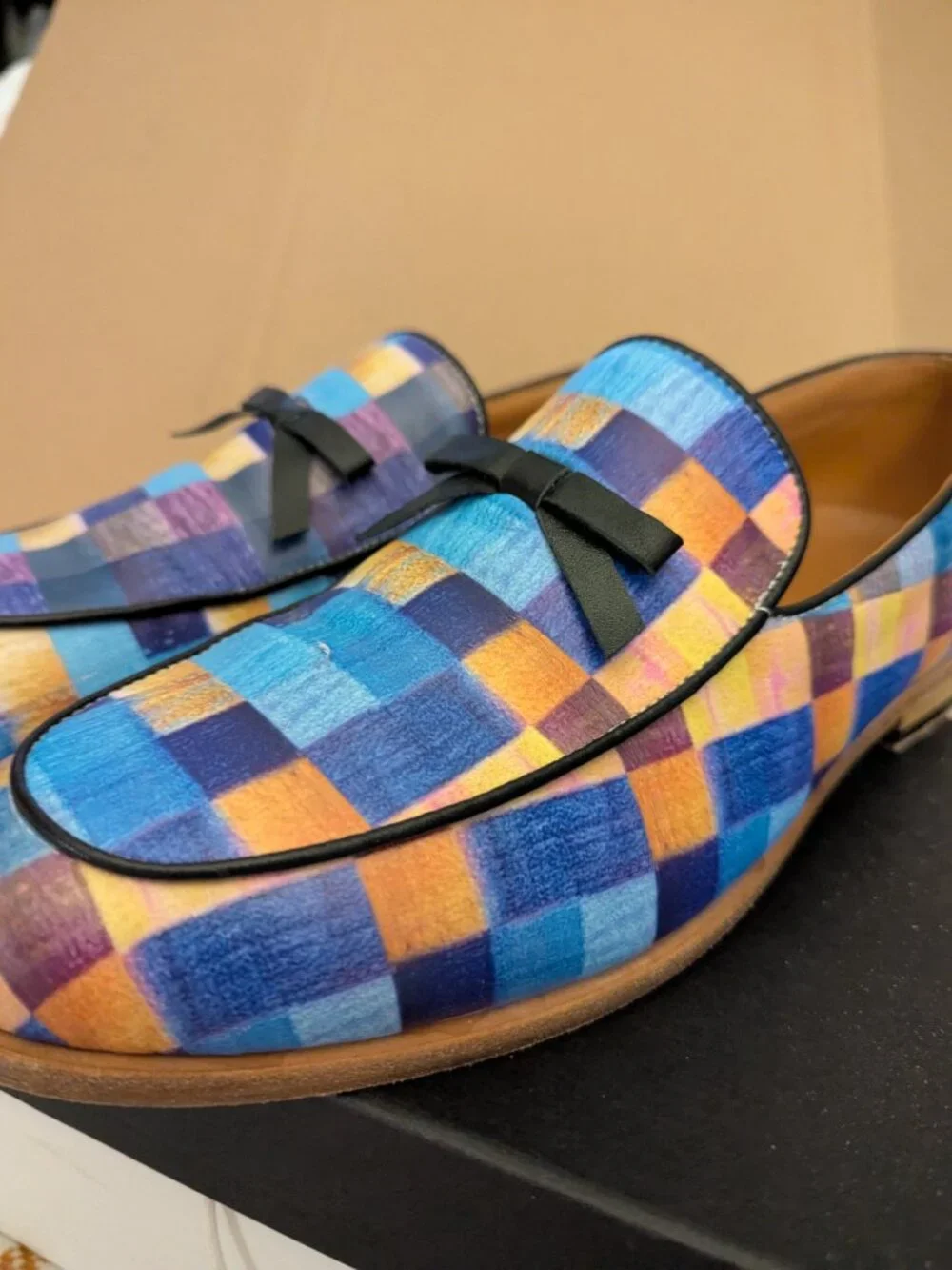 Marc Nolan Multi Color Mens Loafers  Size 9